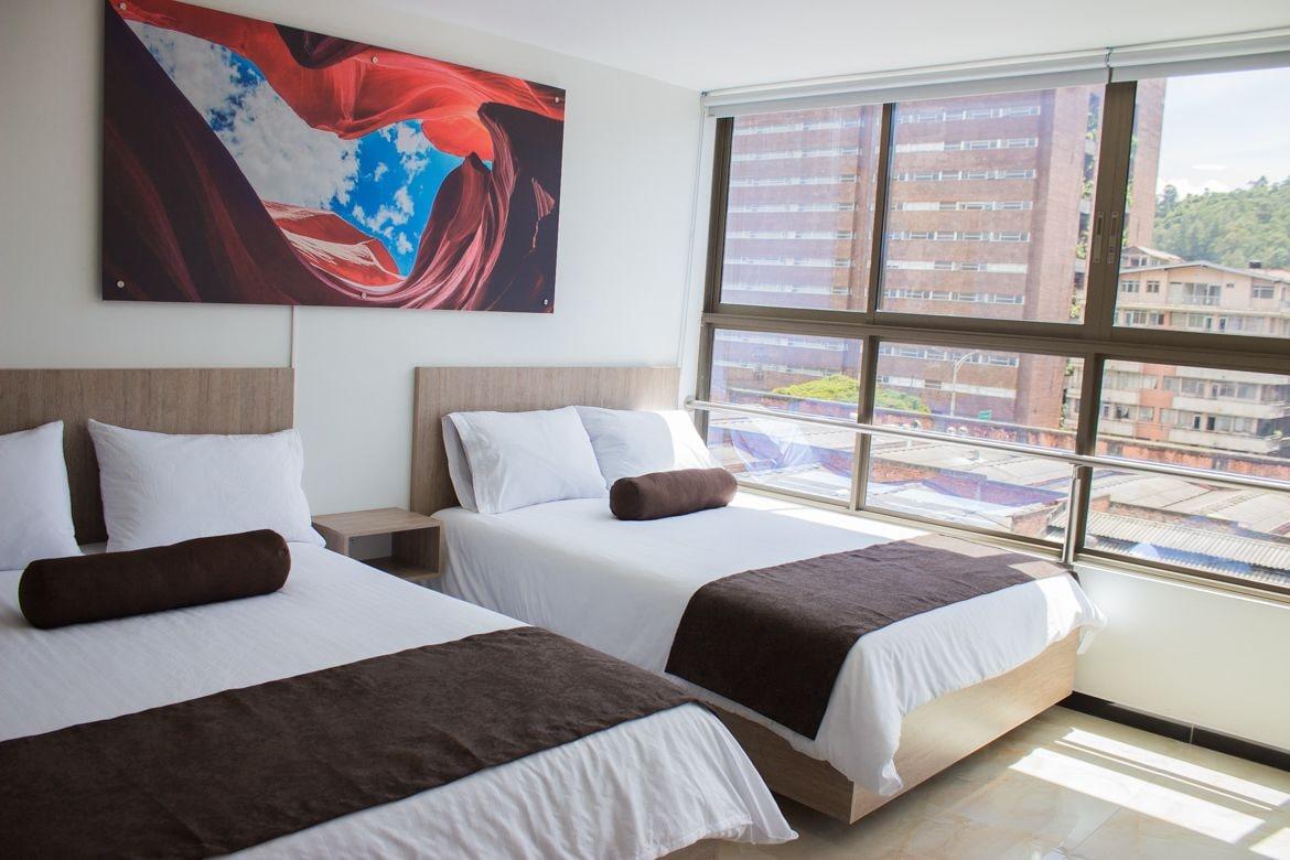 Hotel Med Estadio Medellín Exteriör bild