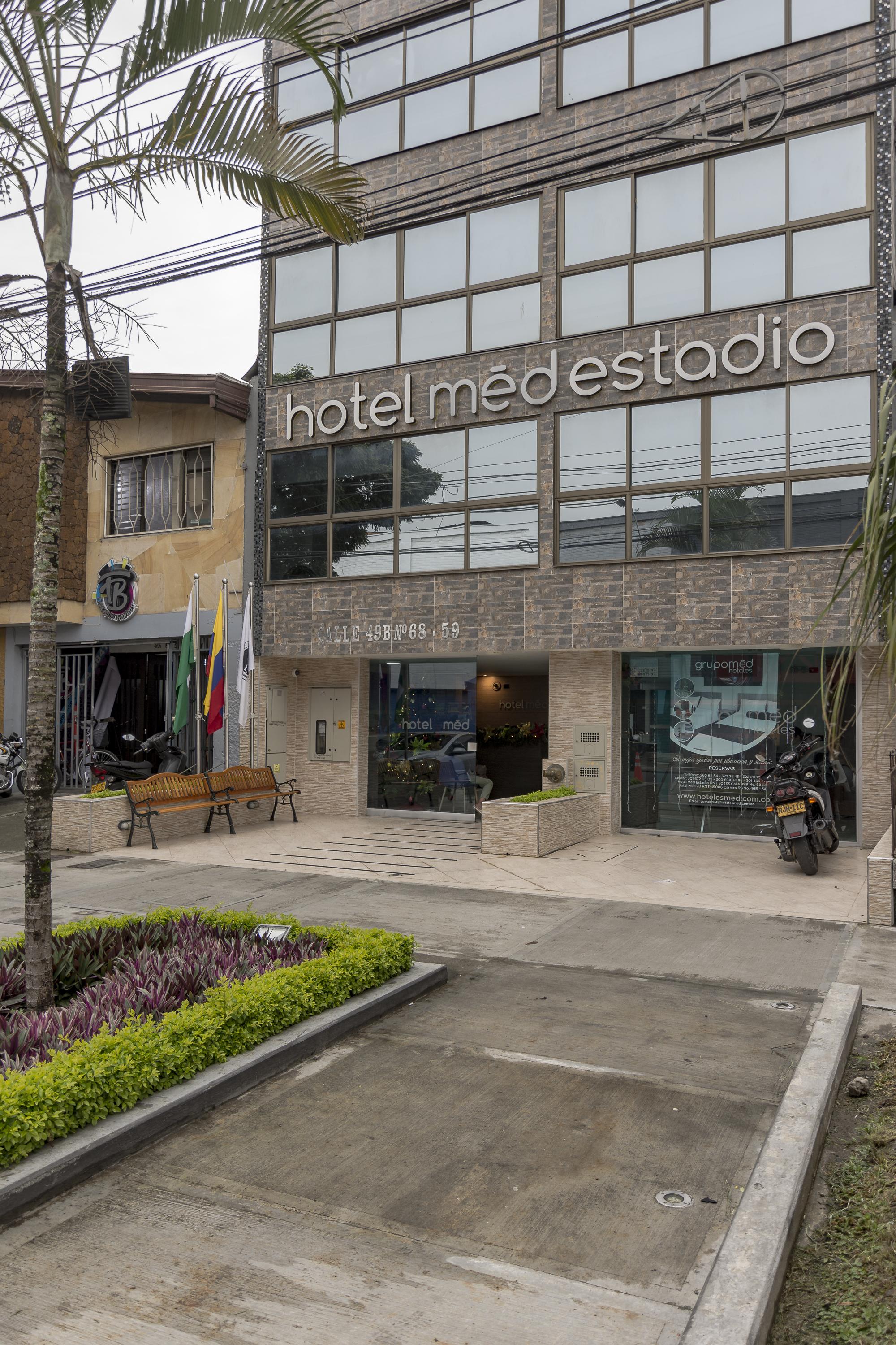 Hotel Med Estadio Medellín Exteriör bild